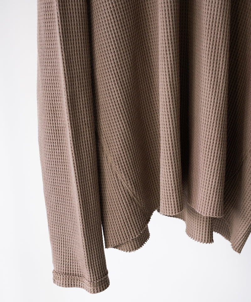 ORGANIZED PULLOVER TOP / COTTON THERMAL -SandWaterr