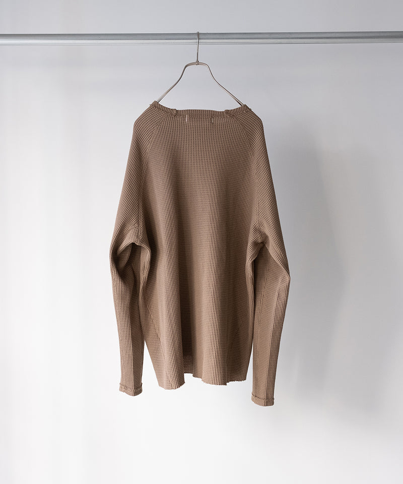 ORGANIZED PULLOVER TOP / COTTON THERMAL -SandWaterr