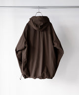 ORGANIZED HOODED PULLOVER / RIPSTOP NYLON -SandWaterr