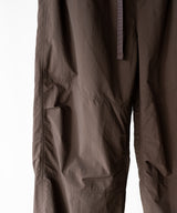 ORGANIZED WIDE EASY PANTS / RIPSTOP NYLON -SandWaterr