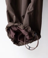 ORGANIZED WIDE EASY PANTS / RIPSTOP NYLON -SandWaterr