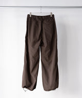 ORGANIZED WIDE EASY PANTS / RIPSTOP NYLON -SandWaterr