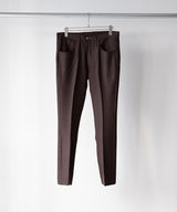 RESEARCHED 5P PANTS / POLY MIX TWILL -SandWaterr