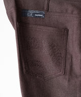 RESEARCHED 5P PANTS / POLY MIX TWILL -SandWaterr