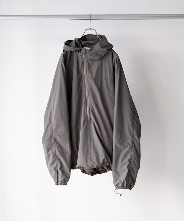 ORGANIZED HOODED PULLOVER / RIPSTOP NYLON -SandWaterr