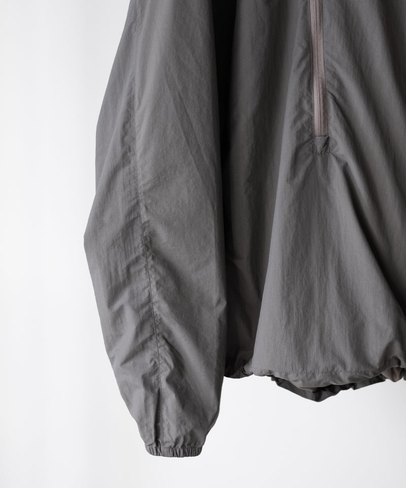 ORGANIZED HOODED PULLOVER / RIPSTOP NYLON -SandWaterr