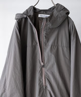 ORGANIZED HOODED PULLOVER / RIPSTOP NYLON -SandWaterr