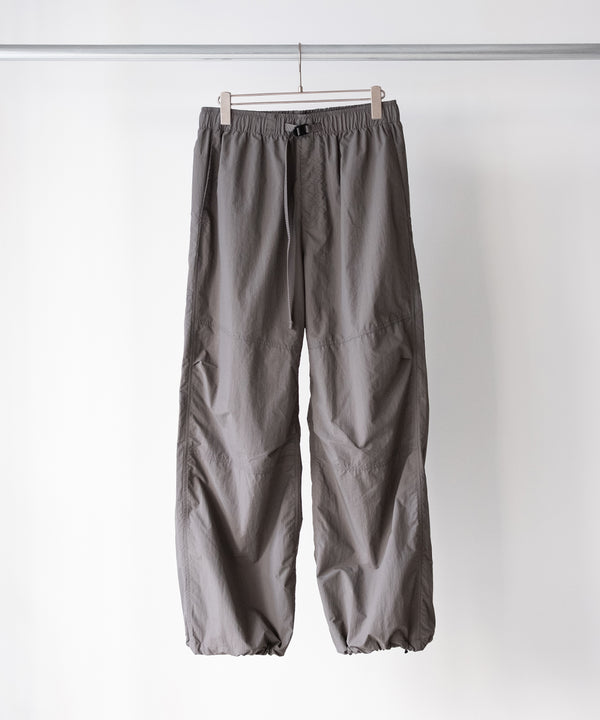 ORGANIZED WIDE EASY PANTS / RIPSTOP NYLON -SandWaterr