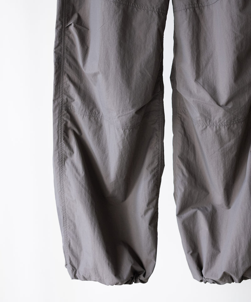ORGANIZED WIDE EASY PANTS / RIPSTOP NYLON -SandWaterr