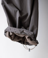 ORGANIZED WIDE EASY PANTS / RIPSTOP NYLON -SandWaterr
