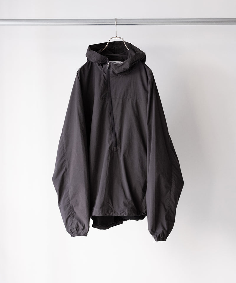 ORGANIZED HOODED PULLOVER / RIPSTOP NYLON -SandWaterr