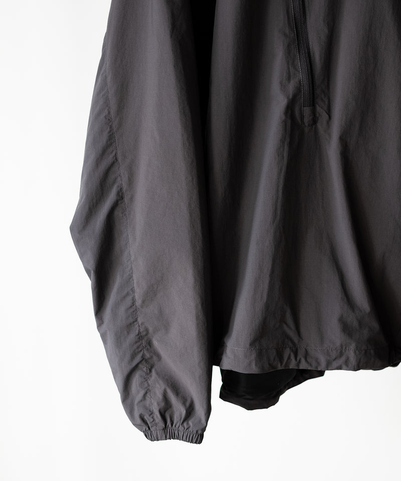 ORGANIZED HOODED PULLOVER / RIPSTOP NYLON -SandWaterr