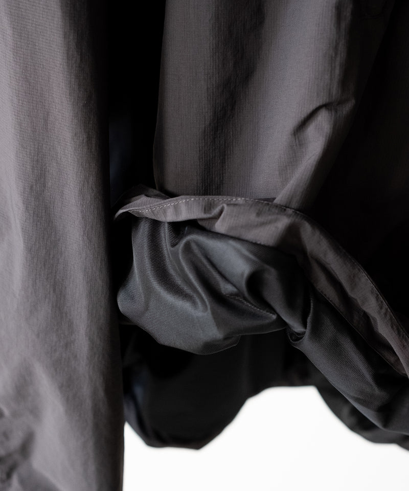 ORGANIZED HOODED PULLOVER / RIPSTOP NYLON -SandWaterr