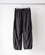ORGANIZED WIDE EASY PANTS / RIPSTOP NYLON -SandWaterr
