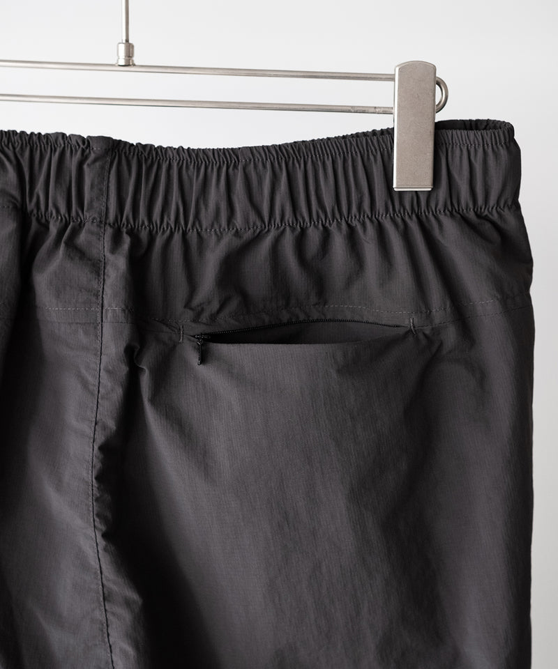 ORGANIZED WIDE EASY PANTS / RIPSTOP NYLON -SandWaterr