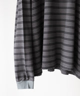 RESEARCHED TEE LS / COTTON BORDER JERSEY -SandWaterr