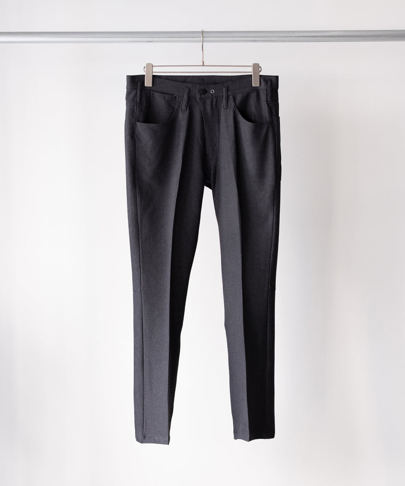 RESEARCHED 5P PANTS / POLY MIX TWILL -SandWaterr