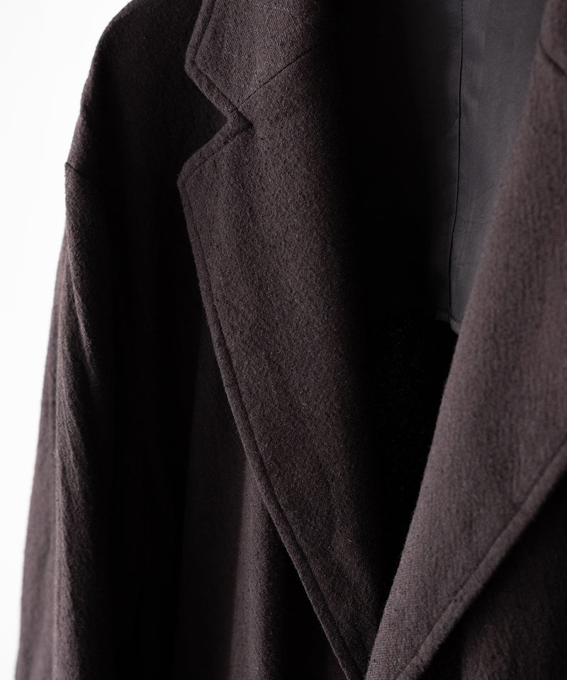 WASHED WOOL SILK STRIPE 2B JKT - ULTERIOR