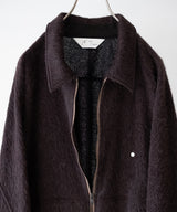 SHAGGY ZIP UP SHIRT - ANCELLM