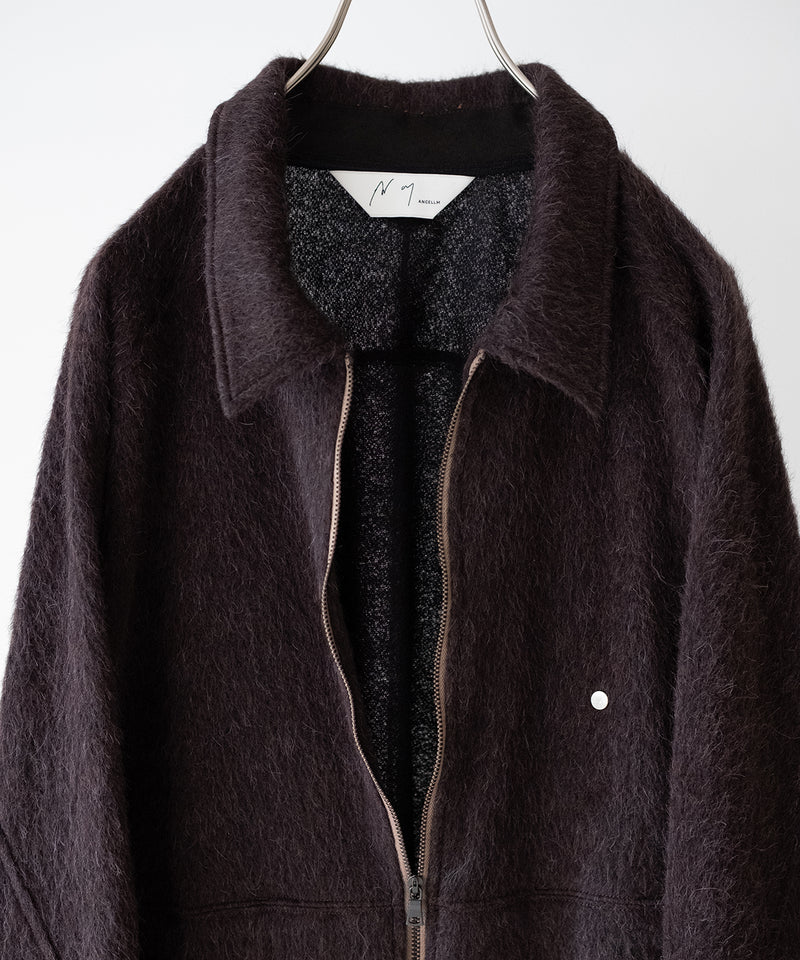 SHAGGY ZIP UP SHIRT - ANCELLM