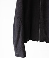 SHAGGY ZIP UP SHIRT - ANCELLM