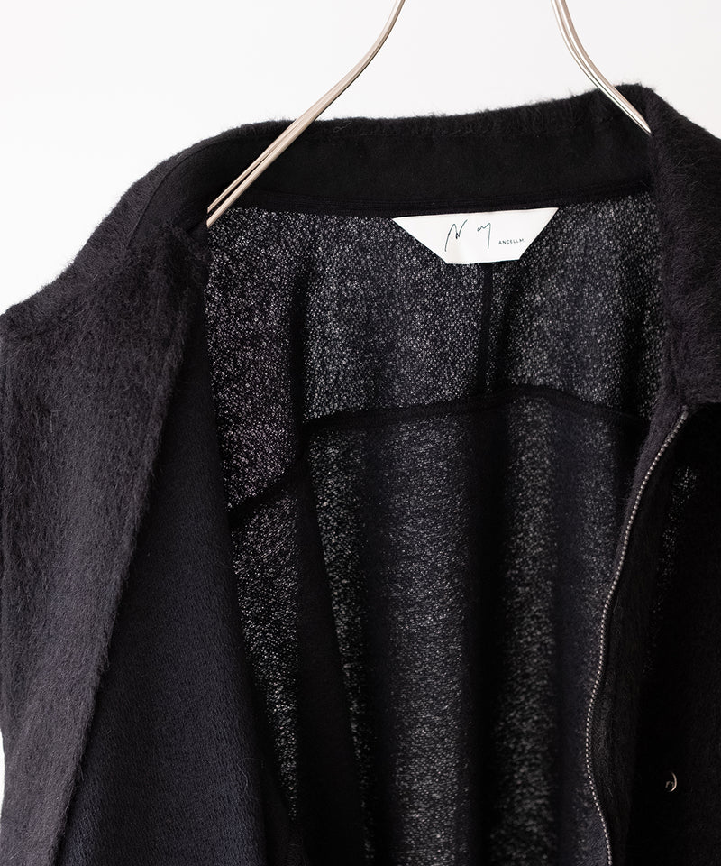 SHAGGY ZIP UP SHIRT - ANCELLM
