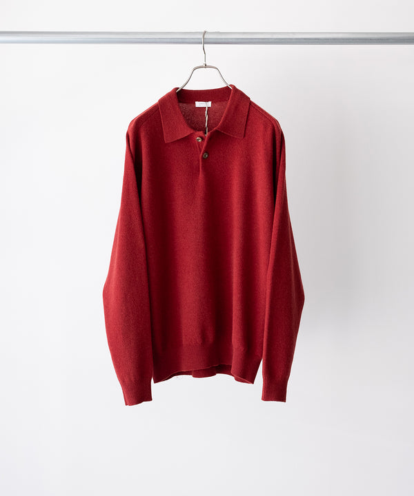 M-g knit polo - crepuscule