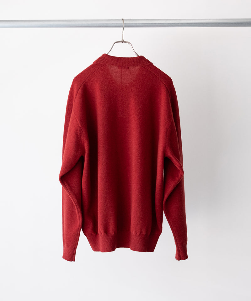 M-g knit polo - crepuscule