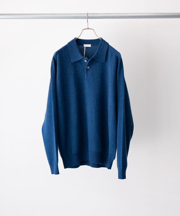 M-g knit polo - crepuscule