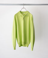 M-g knit polo - crepuscule