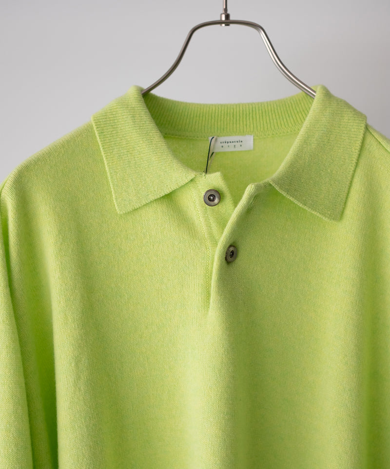 M-g knit polo - crepuscule