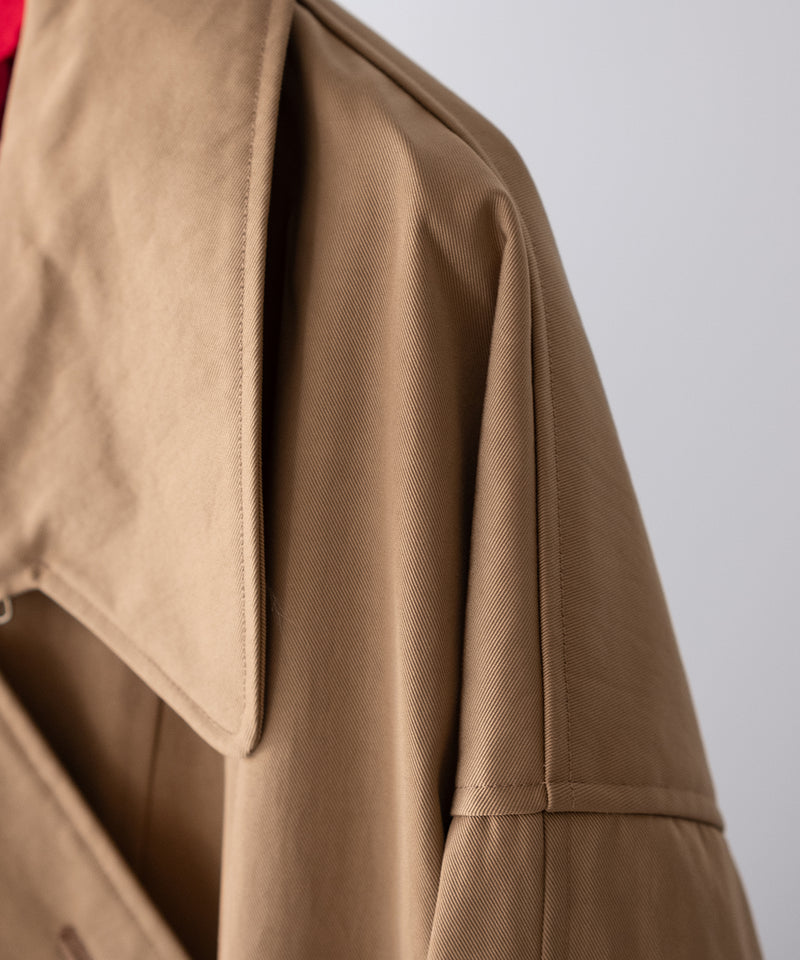 circa make taslan nylon paisley lined trench coat - 77circa