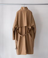 circa make taslan nylon paisley lined trench coat - 77circa