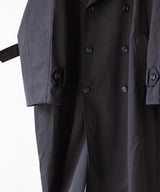circa make taslan nylon paisley lined trench coat - 77circa