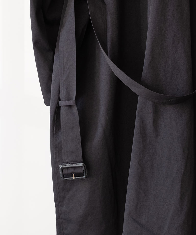 circa make taslan nylon paisley lined trench coat - 77circa