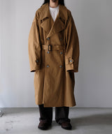 circa make taslan nylon paisley lined trench coat - 77circa
