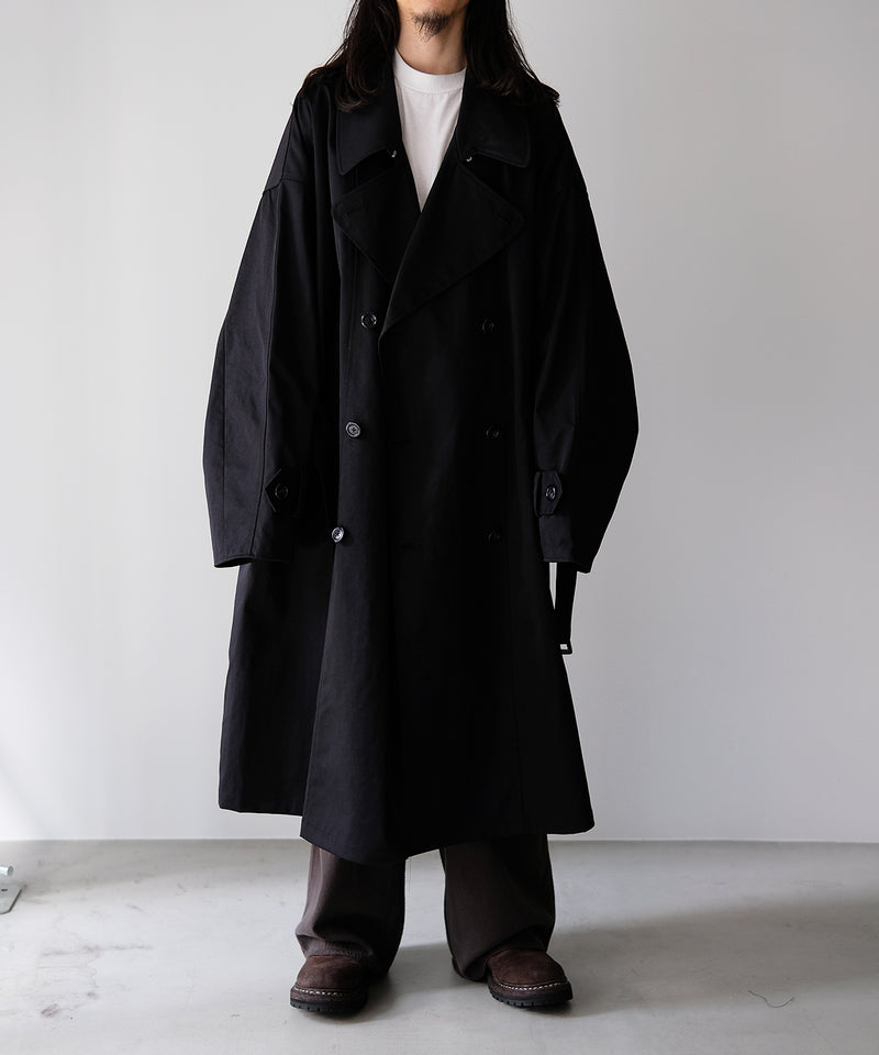 circa make taslan nylon paisley lined trench coat - 77circa