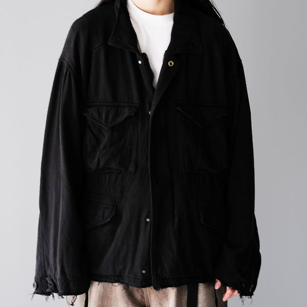 SUEDE SILK JACKET　ANCELLM SUEDE SILK JACKET ANCELLM