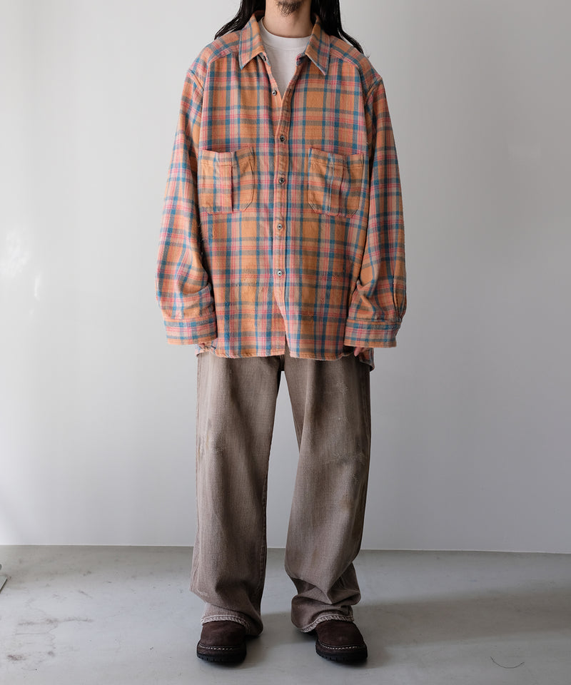 NEL CHECK OVER WORK SHIRT - ANCELLM