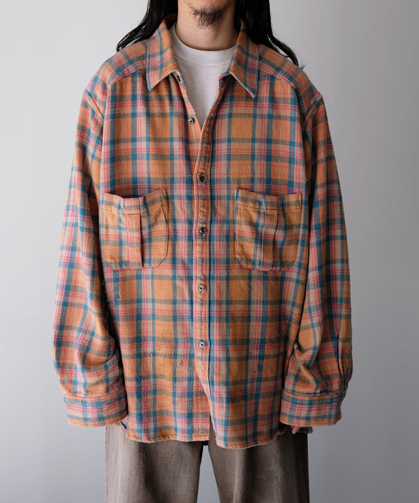 NEL CHECK OVER WORK SHIRT - ANCELLM