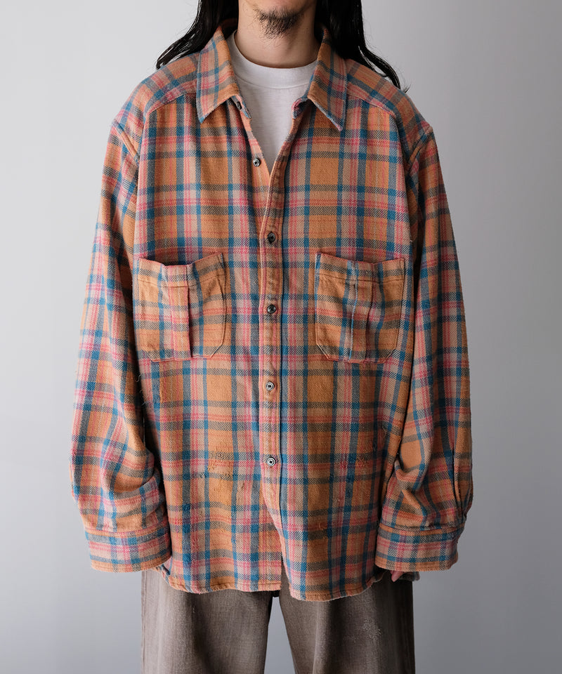 NEL CHECK OVER WORK SHIRT - ANCELLM