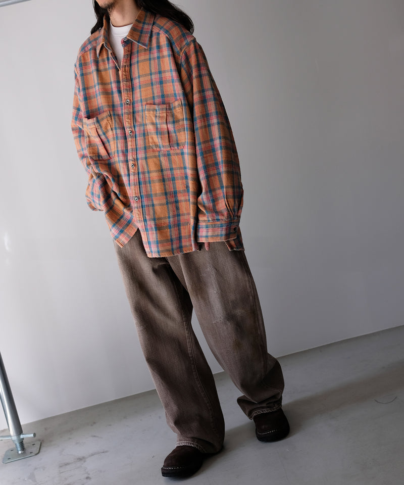 NEL CHECK OVER WORK SHIRT - ANCELLM