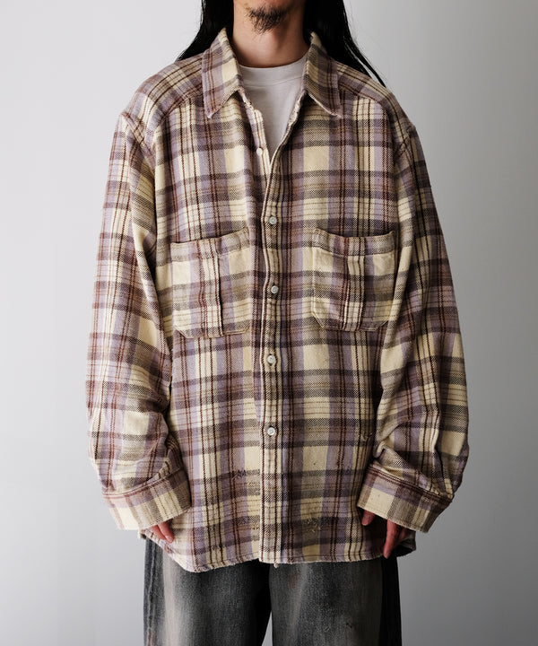 NEL CHECK OVER WORK SHIRT - ANCELLM