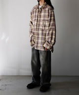 NEL CHECK OVER WORK SHIRT - ANCELLM