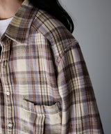 NEL CHECK OVER WORK SHIRT - ANCELLM