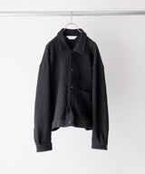 WOOL CORDUROY WORK SHIRT JACKET - ANCELLM