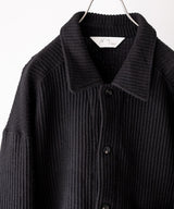 WOOL CORDUROY WORK SHIRT JACKET - ANCELLM