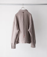 WOOL CORDUROY WORK SHIRT JACKET - ANCELLM