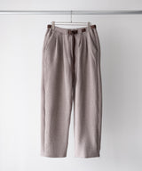 WOOLCORD BELTLESS SLACKS - ANCELLM