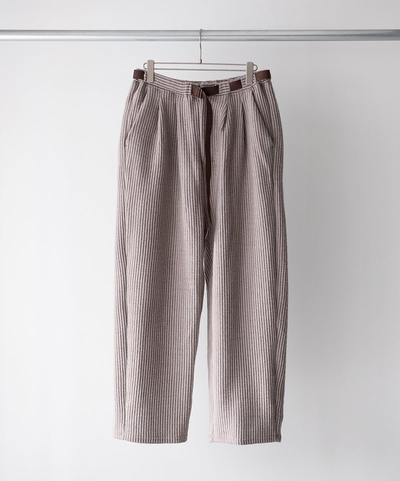 WOOLCORD BELTLESS SLACKS - ANCELLM